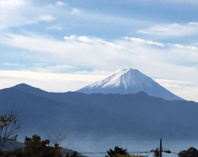 彩甲斐公園からの富士山