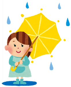 雨の日